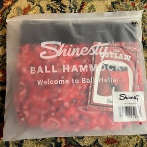 Shinesty Red Paisley Boxer Briefs with Ball Hammock